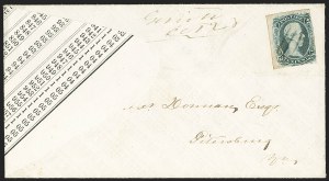 Sale 1155, Lot 3040, Confederate States, General Issues on-Cover