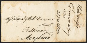 Sale 1155, Lot 3061, Colonial thru 1800