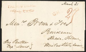 Sale 1155, Lot 3110, China Mails, Inbound, Stampless