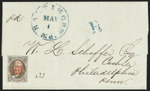 Sale 1155, Lot 3156, 1847 Issue