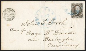 Sale 1155, Lot 3160, 1847 Issue