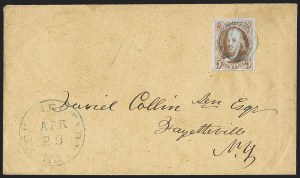 Sale 1155, Lot 3165, 1847 Issue