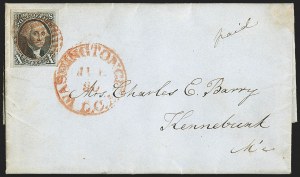 Sale 1155, Lot 3170, 1847 Issue