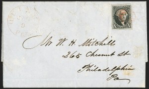 Sale 1155, Lot 3175, 1847 Issue used from Florida