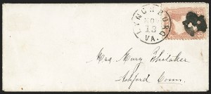 Sale 1155, Lot 3194, 1861-68 Issues