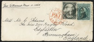 Sale 1155, Lot 3201, 1861-68 Issues