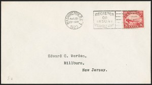 Sale 1155, Lot 3223, Air Post and Flight Covers