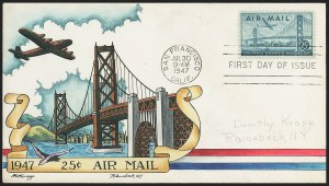 Sale 1155, Lot 3226, Air Post and Flight Covers