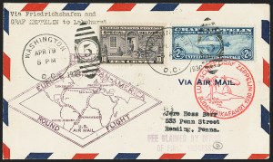 Sale 1155, Lot 3228, Air Post and Flight Covers