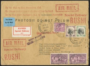 Sale 1155, Lot 3231, Air Post and Flight Covers