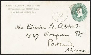 Sale 1155, Lot 3258, Postal Stationery