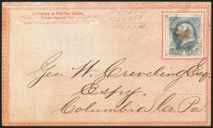 Sale 1155, Lot 3260, Postal Stationery
