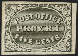 Sale 1156, Lot 3305, Postmasters Provisionals