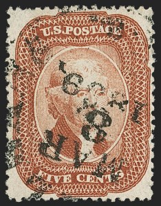 Sale 1156, Lot 3328, 1851-60 Issues (Scott 5-39)