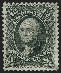 Sale 1156, Lot 3363, 1867-68 Grilled Issue and Re-Issue (Scott 79-111)