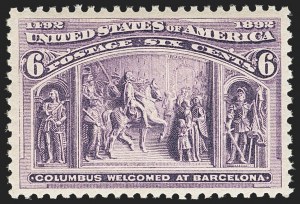Sale 1156, Lot 3407, 1893 Columbian Issue (Scott 230-245)