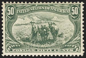 Sale 1156, Lot 3445, 1898 Trans-Mississippi, 1901 Pan-American Issues (Scott 285-299)