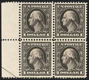 Sale 1156, Lot 3513, 1908-10 Washington-Franklin Issues (Scott 331-356)