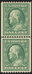 Sale 1156, Lot 3515, 1908-10 Washington-Franklin Issues (Scott 331-356)