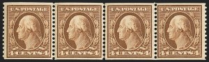 Sale 1156, Lot 3520, 1908-10 Washington-Franklin Issues (Scott 331-356)