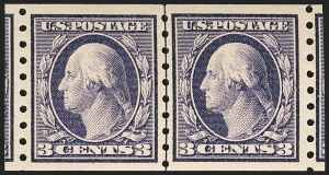 Sale 1156, Lot 3560, 1910-13 Washington-Franklin Issue (Scott 374-396)