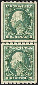 Sale 1156, Lot 3572, 1912-14 Washington-Franklin Issues (Scott 405-423)