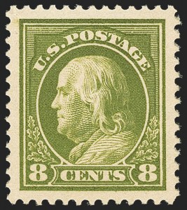 Sale 1156, Lot 3576, 1912-14 Washington-Franklin Issues (Scott 405-423)