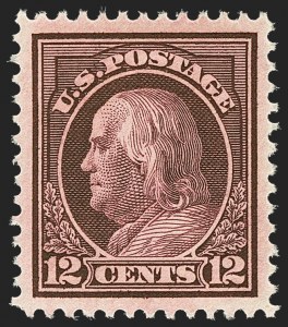 Sale 1156, Lot 3582, 1912-14 Washington-Franklin Issues (Scott 405-423)