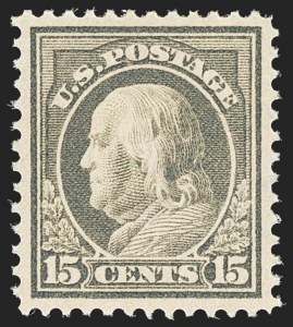 Sale 1156, Lot 3583, 1912-14 Washington-Franklin Issues (Scott 405-423)