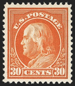 Sale 1156, Lot 3586, 1912-14 Washington-Franklin Issues (Scott 405-423)