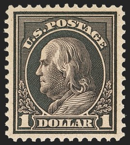 Sale 1156, Lot 3592, 1912-14 Washington-Franklin Issues (Scott 405-423)