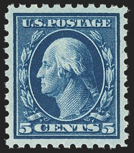 Sale 1156, Lot 3599, 1913-15 Washington-Franklin Issues (Scott 424-440)