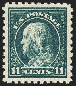 Sale 1156, Lot 3610, 1913-15 Washington-Franklin Issues (Scott 424-440)