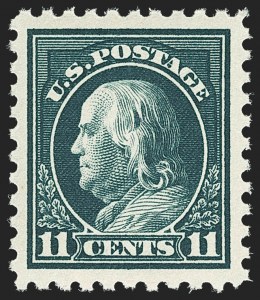 Sale 1156, Lot 3611, 1913-15 Washington-Franklin Issues (Scott 424-440)