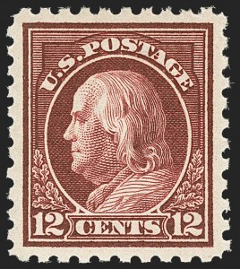 Sale 1156, Lot 3612, 1913-15 Washington-Franklin Issues (Scott 424-440)