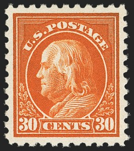 Sale 1156, Lot 3617, 1913-15 Washington-Franklin Issues (Scott 424-440)