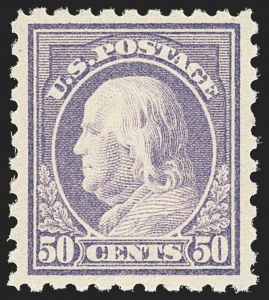 Sale Number 1156, Lot Number 3621, 1913-15 Washington-Franklin Issues (Scott 424-440)