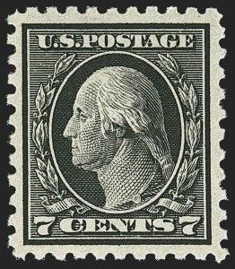 Sale 1156, Lot 3657, 1916-17 Washington-Franklin Issues (Scott 462-480)