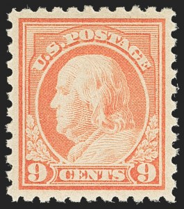 Sale Number 1156, Lot Number 3660, 1916-17 Washington-Franklin Issues (Scott 462-480)