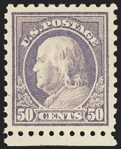 Sale Number 1156, Lot Number 3670, 1916-17 Washington-Franklin Issues (Scott 462-480)