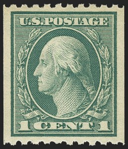 Sale 1156, Lot 3678, 1917-19 Washington-Franklin Issues (Scott 481-497)