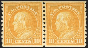 Sale 1156, Lot 3697, 1917-19 Washington-Franklin Issues (Scott 481-497)