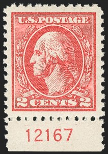 Sale Number 1156, Lot Number 3744, 1918-20 Washington-Franklin Issues (Scott 525-547)