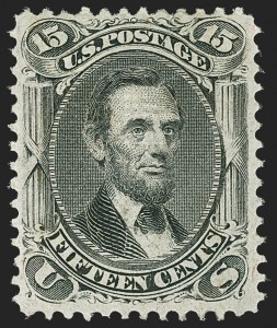Sale 1159, Lot 115, 1867-68 Grilled Issue (Scott 79-101)