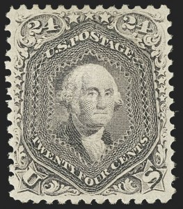 Sale 1159, Lot 116, 1867-68 Grilled Issue (Scott 79-101)