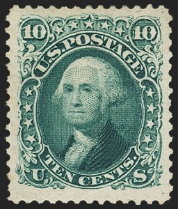 Sale Number 1159, Lot Number 124, 1875 Re-Issue of 1861-66 Issue (Scott 102-111)