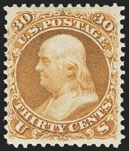 Sale 1159, Lot 131, 1875 Re-Issue of 1861-66 Issue (Scott 102-111)