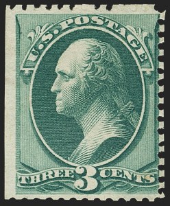 Sale 1159, Lot 170, 1875 Continental Bank Note Co. Hard Paper Special Printing (Scott 167-177, 180)