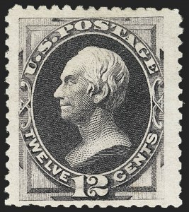 Sale 1159, Lot 173, 1875 Continental Bank Note Co. Hard Paper Special Printing (Scott 167-177, 180)