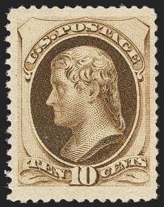 Sale 1159, Lot 181, 1879-88 American Bank Note Co. Issues (Scott 182-191)